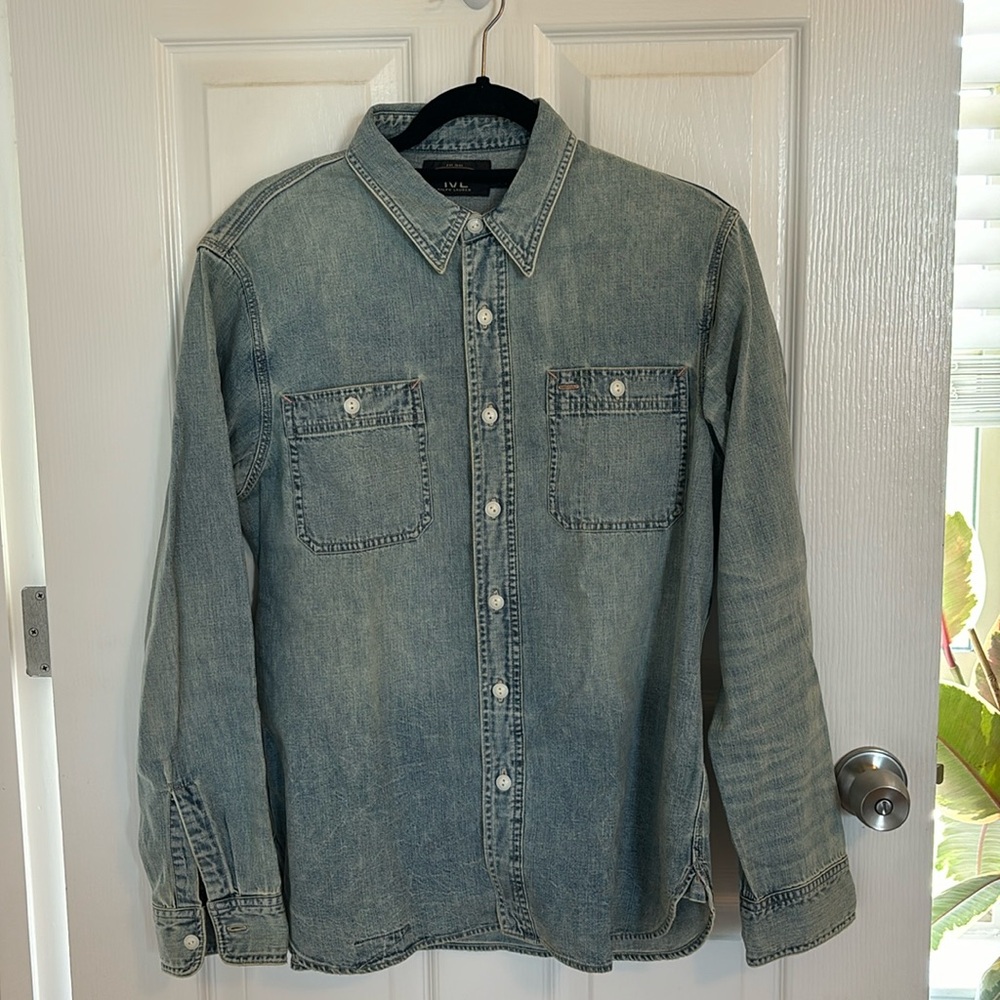 RRL (Ralph Lauren) Indigo Denim Work Shirt